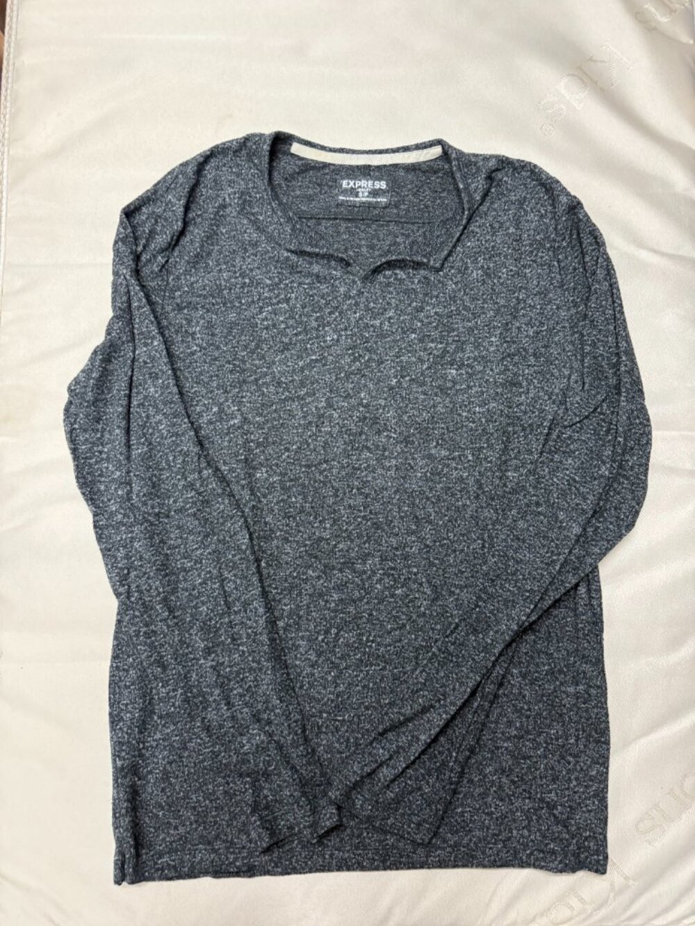 Express Men's Long Sleeve Henley Lot of 3 Waffle Knit Size S - Picture 5 of 5